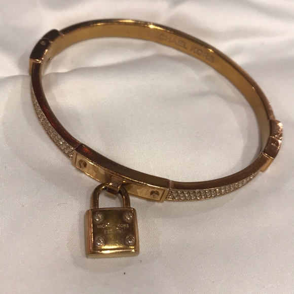 Michael Kors Rose Gold Bangle - Picture 1 of 5